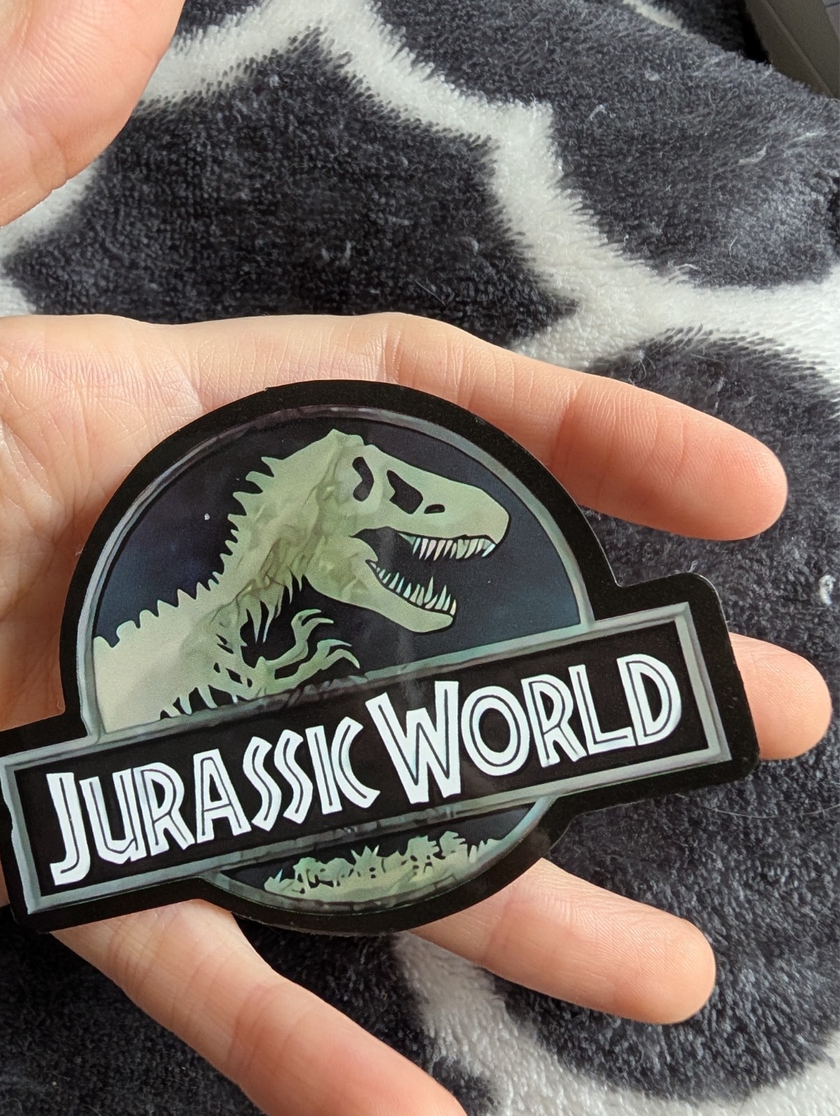 Jurassic Park Dinosaur Sticker Vinyl Decal | T-Rex Movie Film Fan Art