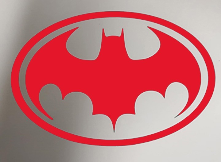 Batman 5 inch vinyl car window laptop sticker