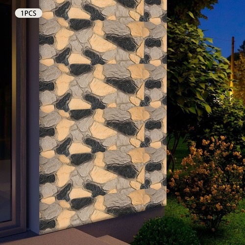 3D Faux Stone Wall Panel Faux Stone Siding Panel for Interior Exterior Decor
