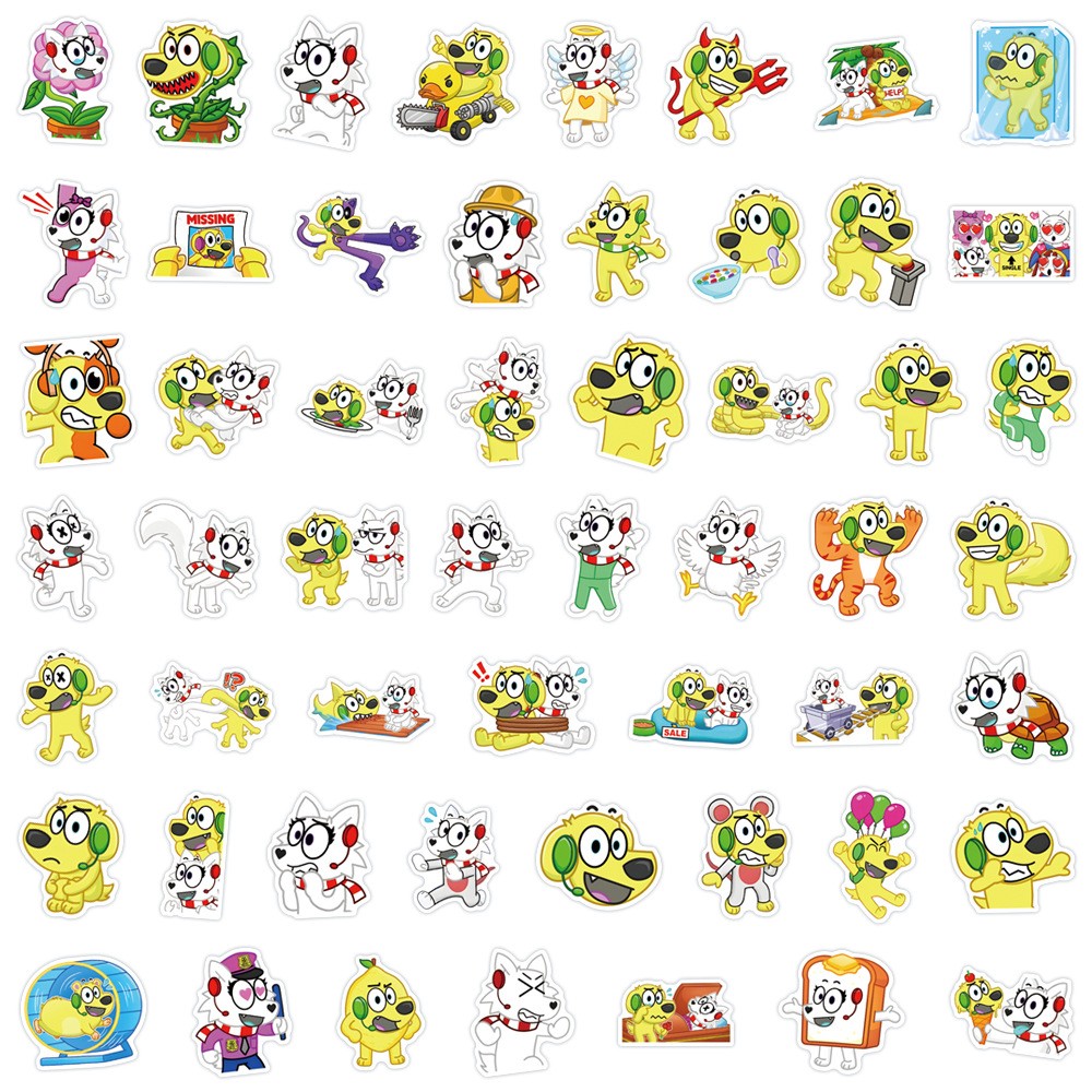 100Pcs Snowi And Tyler Stickers for Kids Teens Girls Scrapbooking Water Bottles