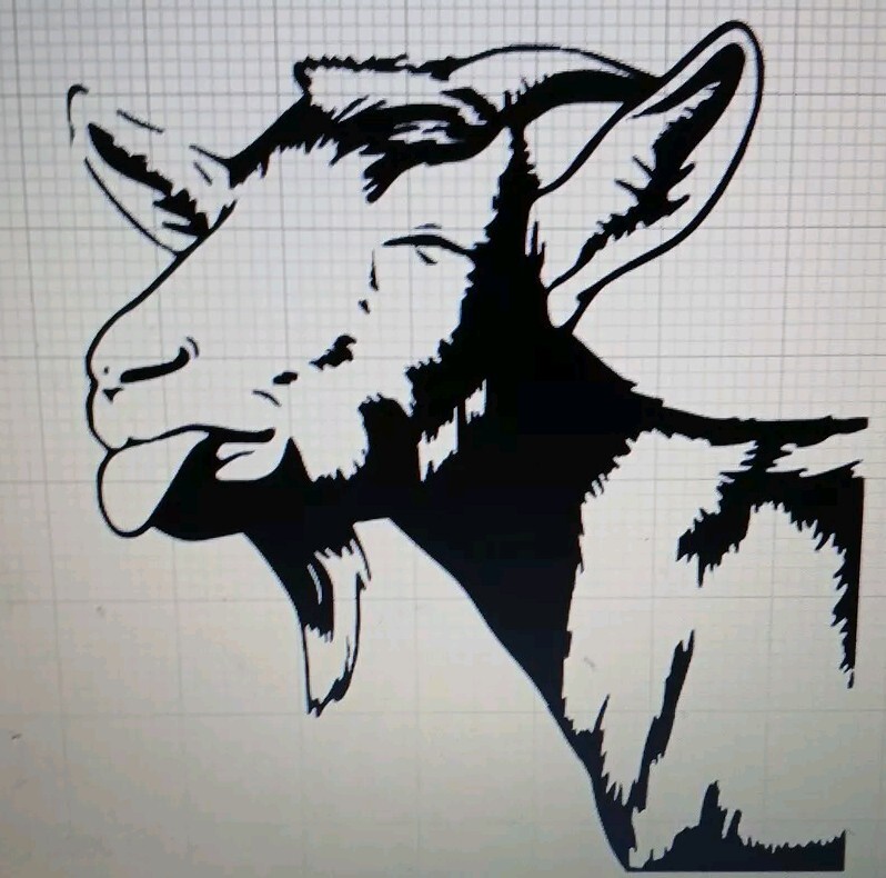 Goat Decal