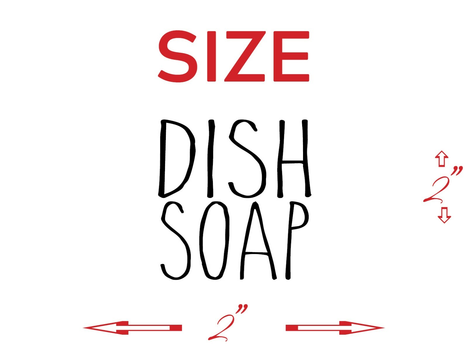 Hand Soap Dish Soap Labels – wall vinyl decal sticker cute kitchen farm house