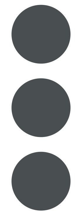 2.5" Dark Grey Gray Round Label Dots Stickers Color Code Inventory 2.5 Inch Dot