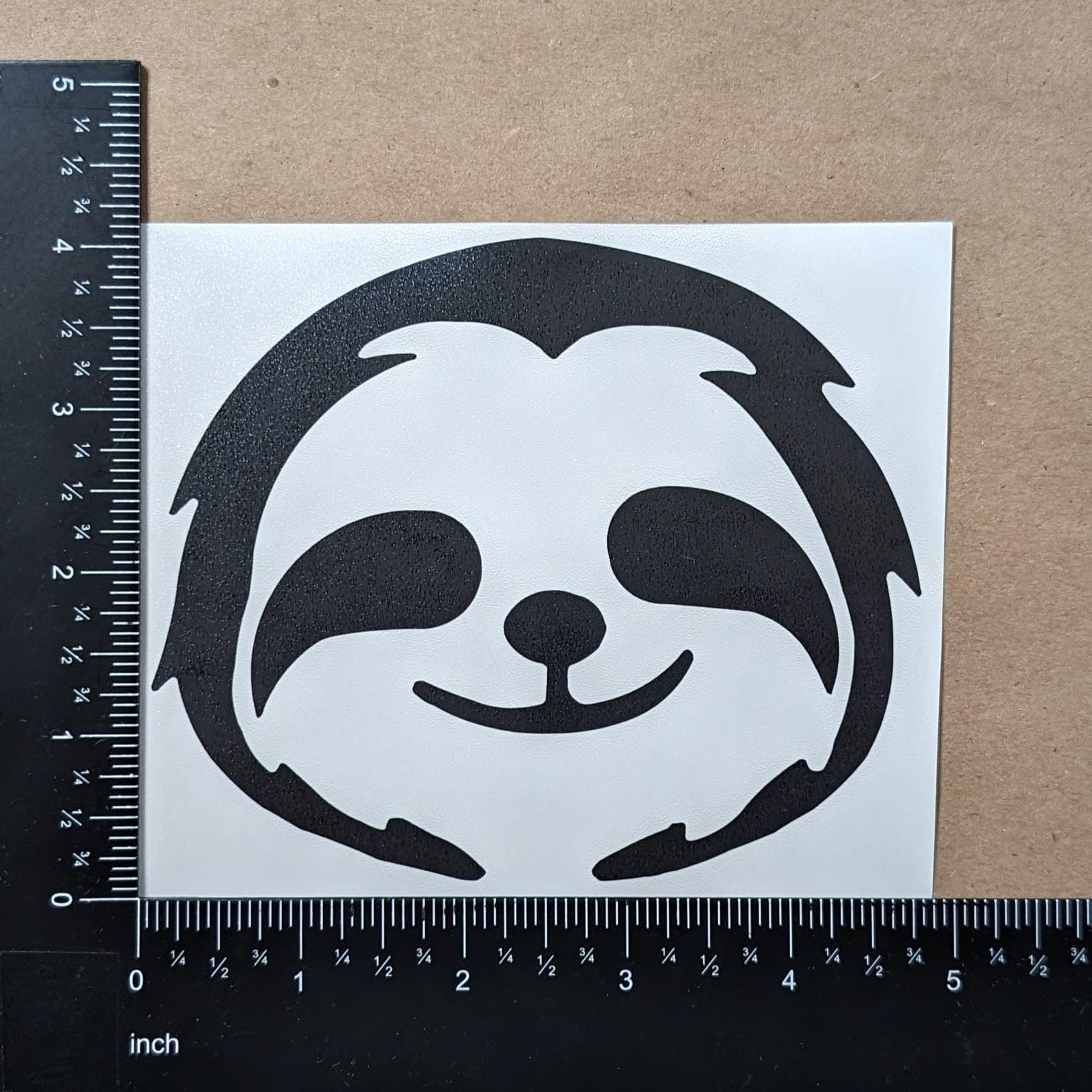 Sloth Decal Set – 4 Pack, My Spirit Animal, Live Slow, Namaste, Smiling Stickers