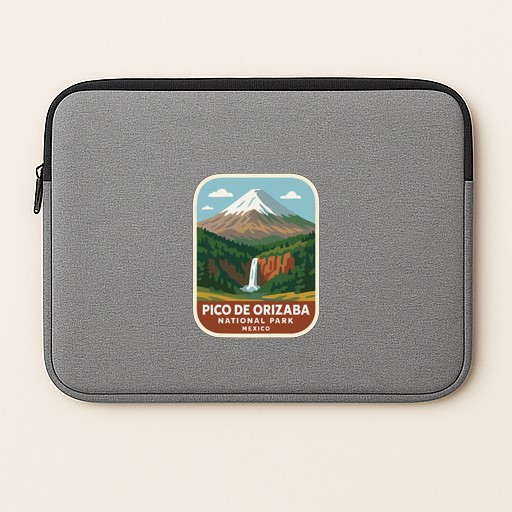 Pico de Orizaba Mexico Iron On Heat Transfer Vinyl HTV World National Parks