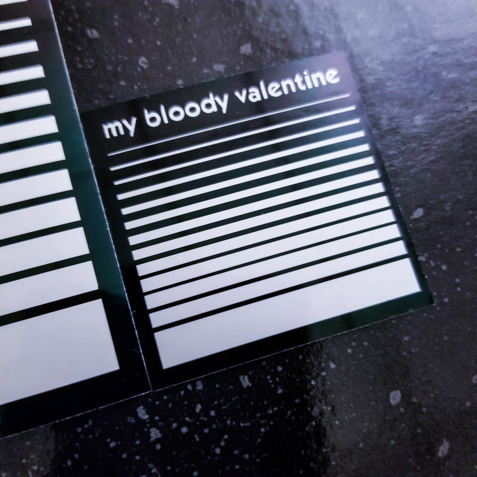 🦇 My Bloody Valentine 4 x 4" Waterproof Vinyl Sticker [💪 HQ Durability] MBV
