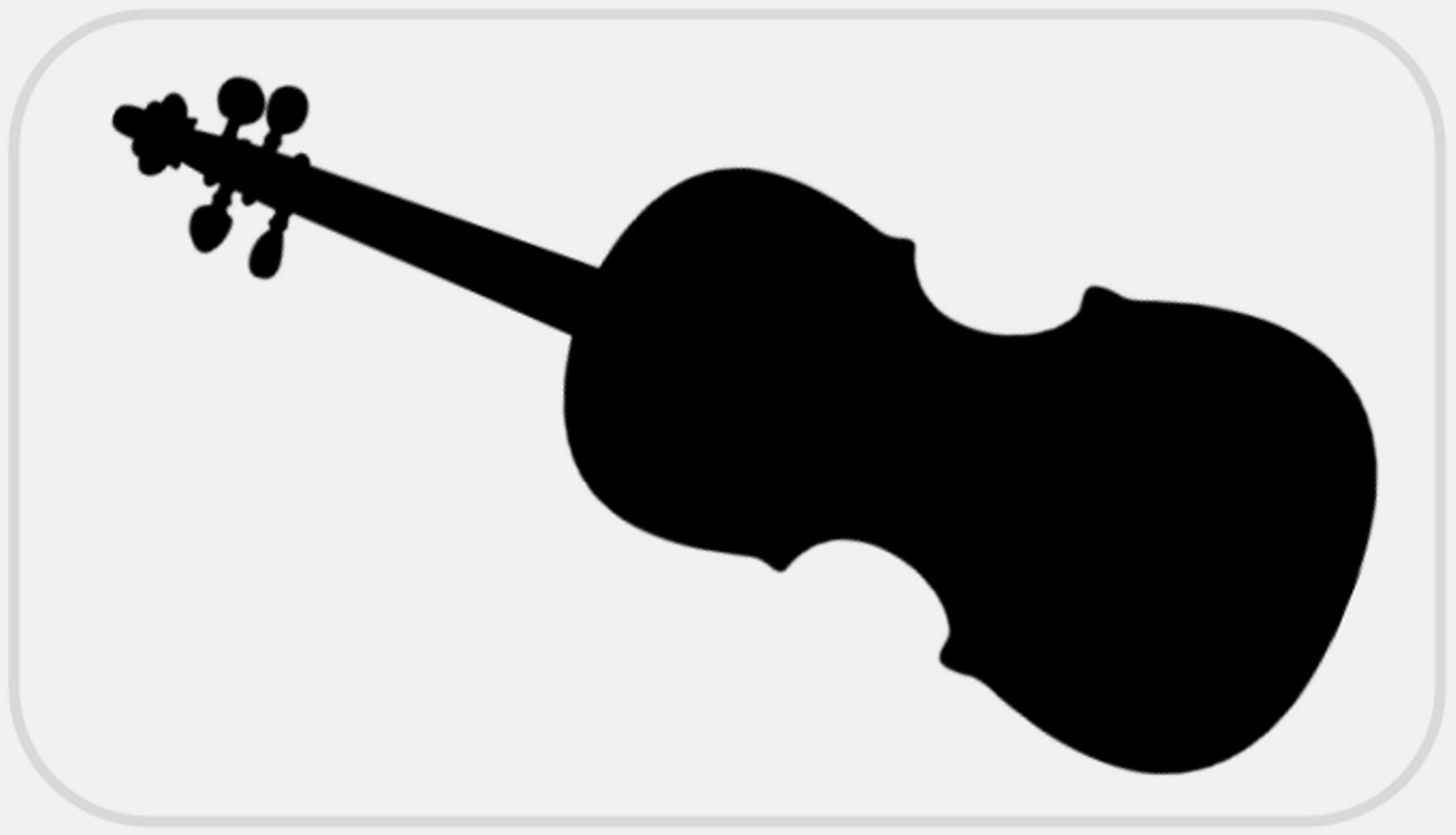 Violin – 100 Stickers Pack 2.25 x 1.25 inches – Violinist Music