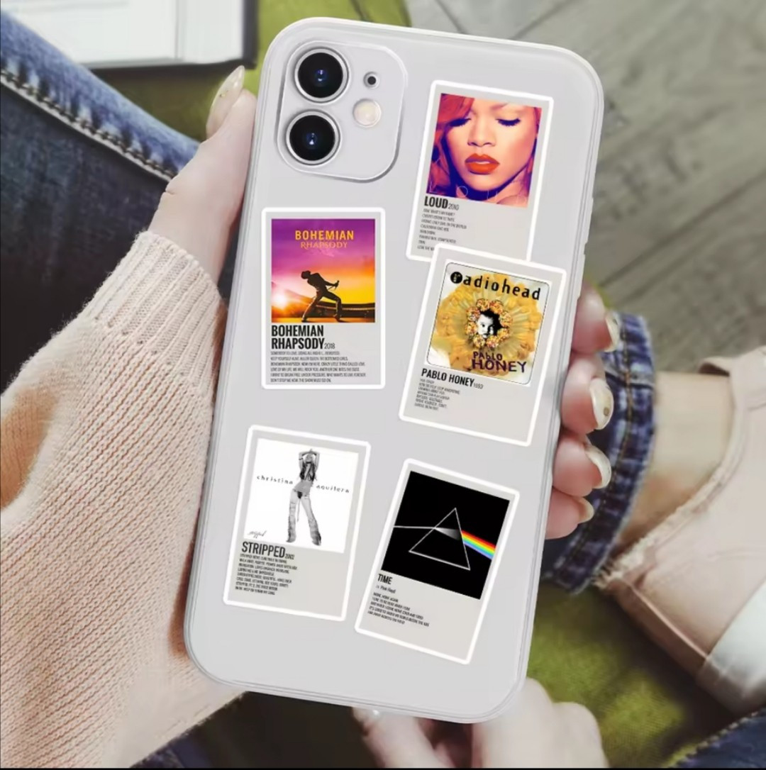 10 PCS Famous Popular Music Bands Albums Songs Lyrics Posters Stickers BRAND NEW