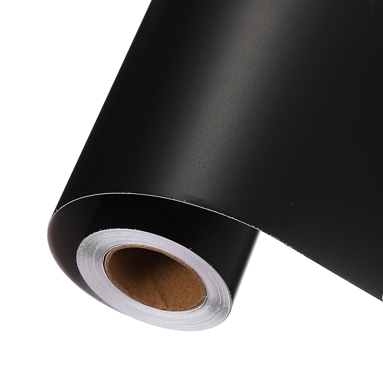 Matte Black Permanent Vinyl Adhesive Film, 10 Inches x 14ft Per Roll