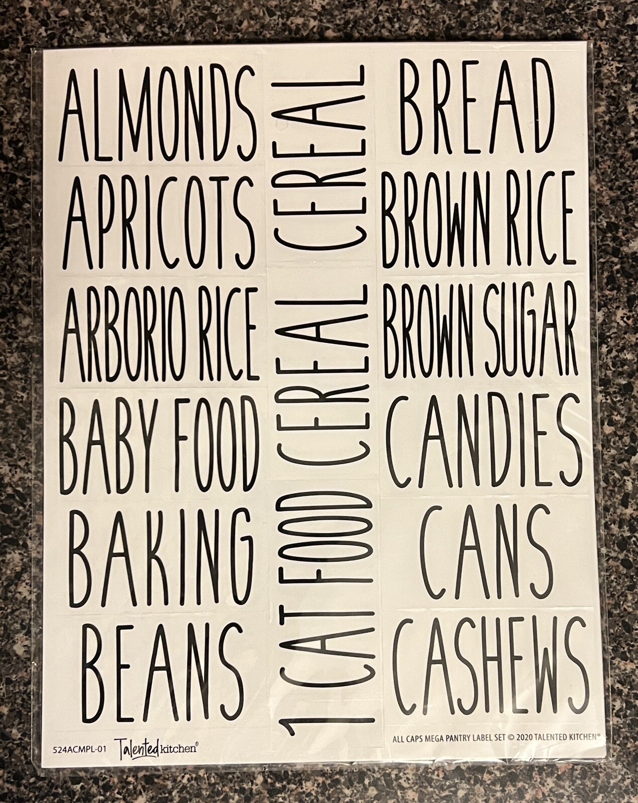 136 Talented Kitchen Pantry Labels For Storage Containers NEW
