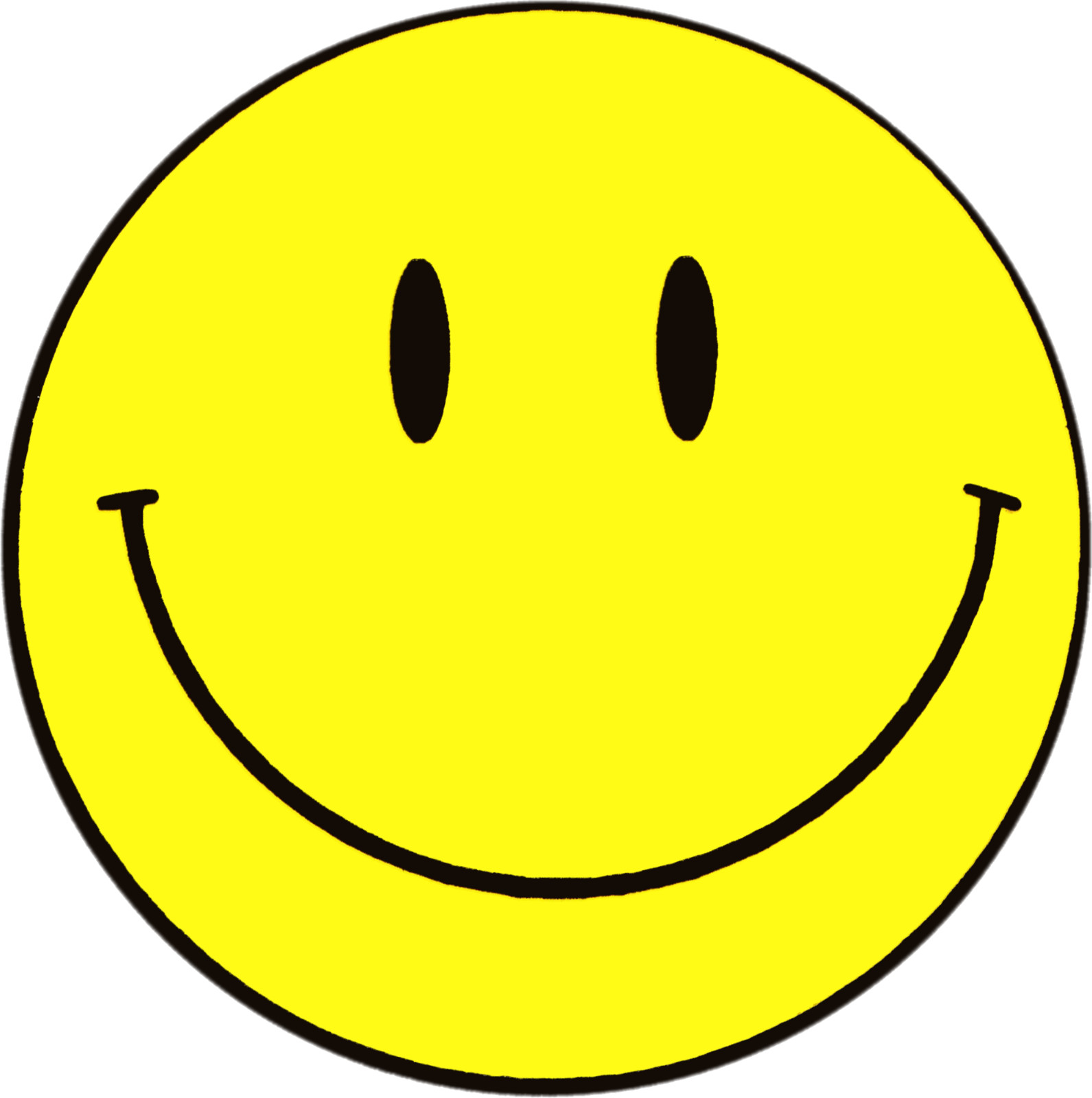 Sticker – Yellow Happy Face Smiling Hippie Hippy 1960s Sixties Decal Gift #11024