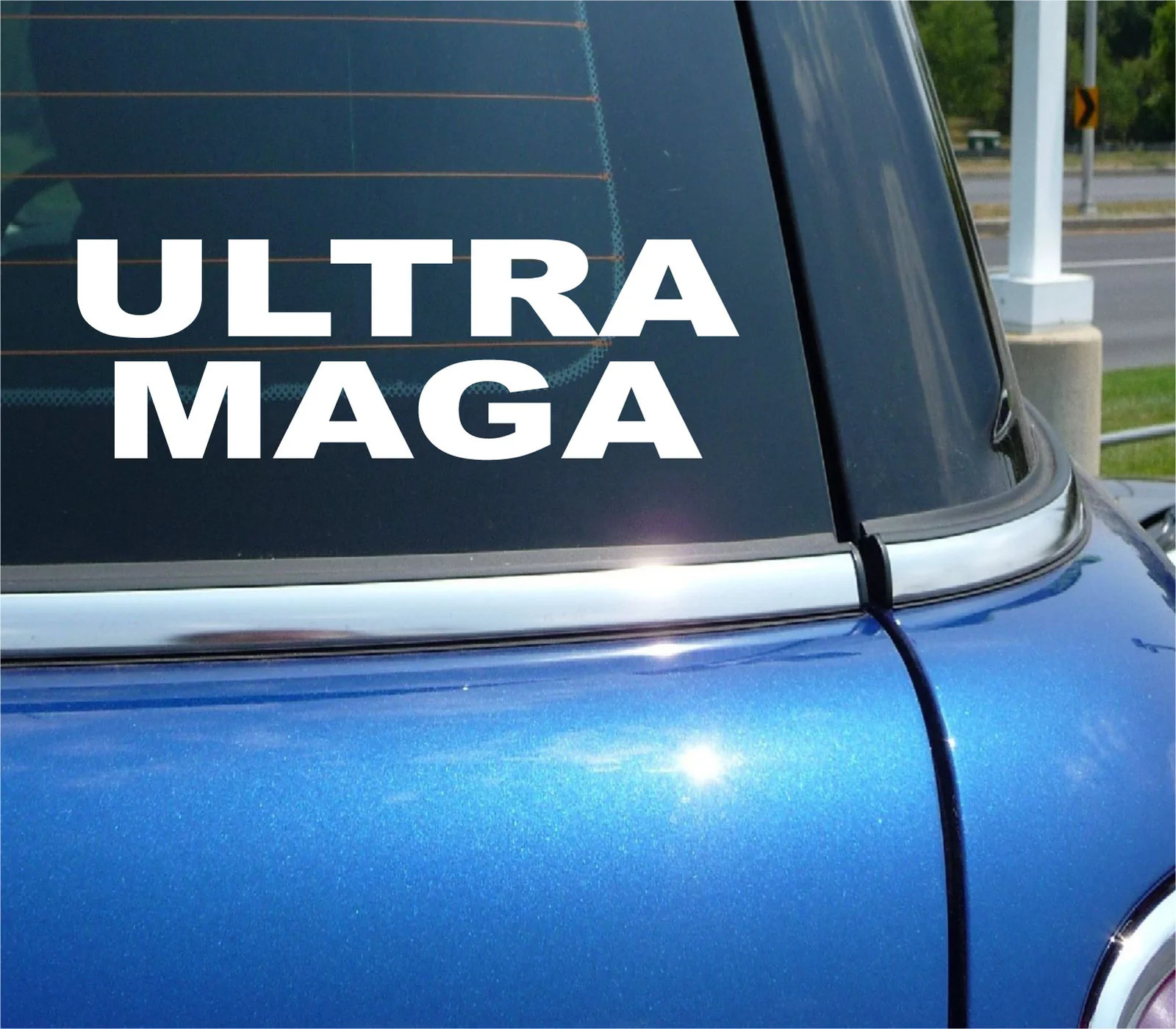 ULTRA MAGA STICKER DECAL TRUMP ELECTION PRESIDENT FUNNY CAR TRUCK WALL WINDOW
