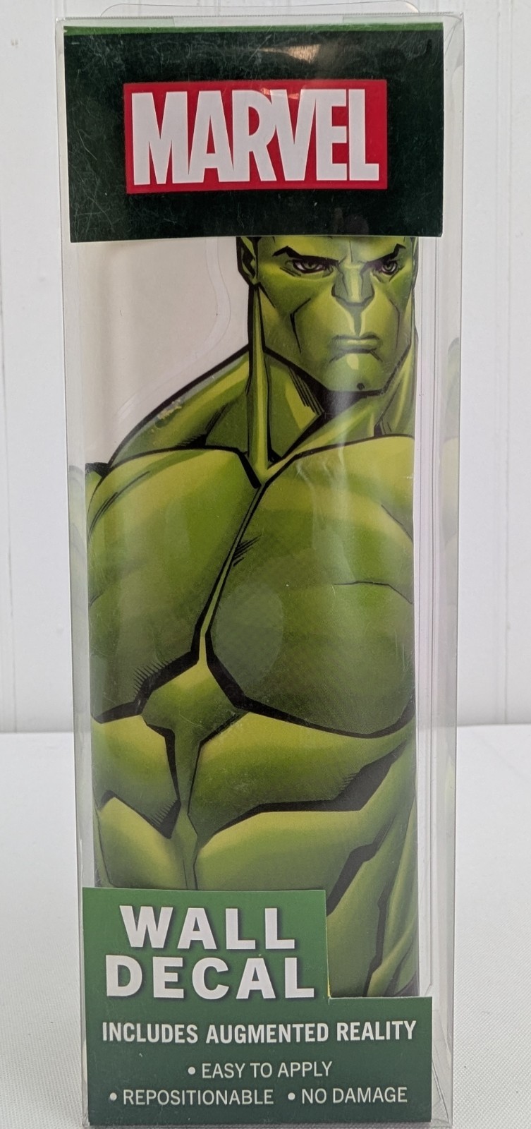 Decalcomania Marvel Avengers Hulk Wall Decal Augmented Reality Easy to Apply New