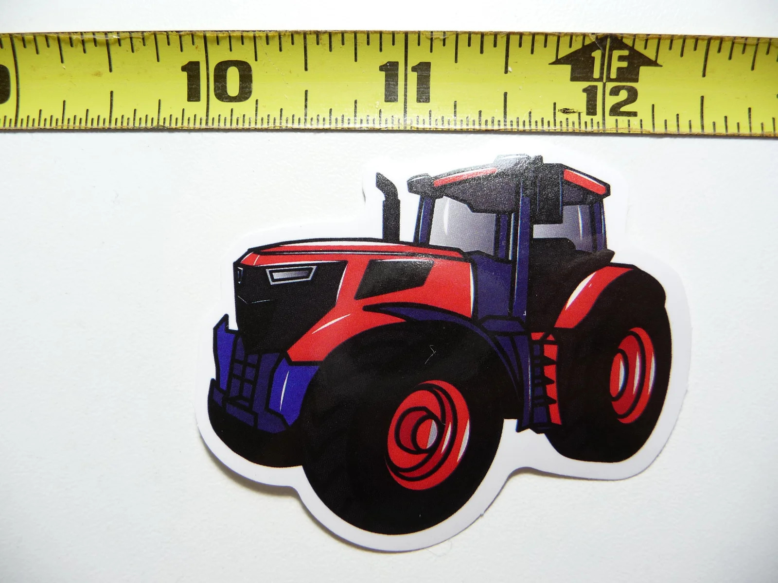 NICE TRACTOR LEFT FACE SMALL STICKER DECAL CONSTRUCTION MACHINERY