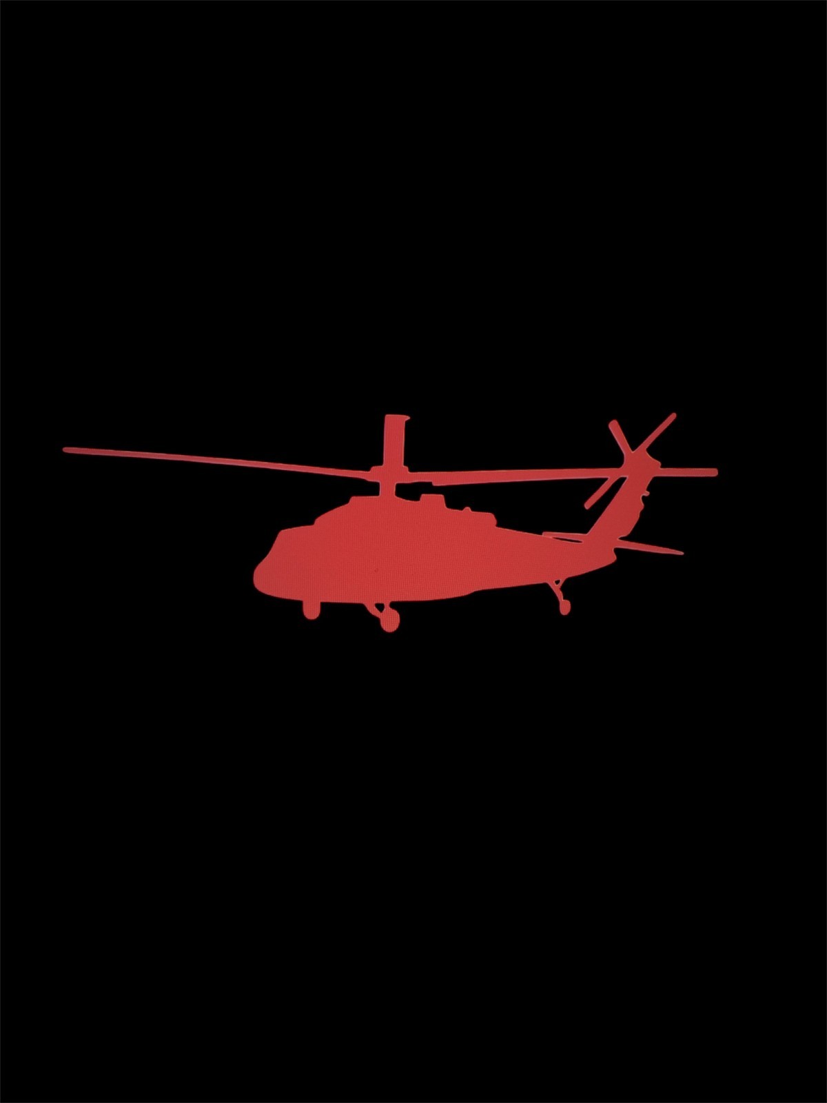 Blackhawk helicptor Decal for car Windows Laptops Decorate Any Smooth Surface