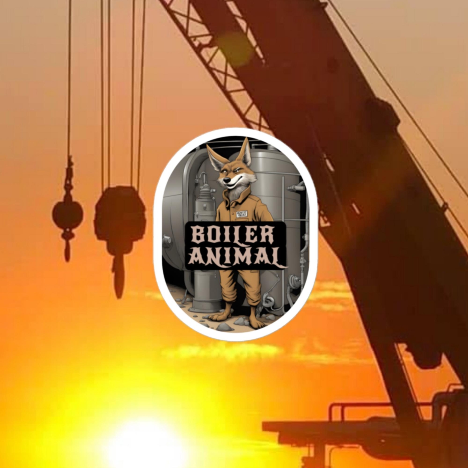 BOILER ANIMAL STICKER