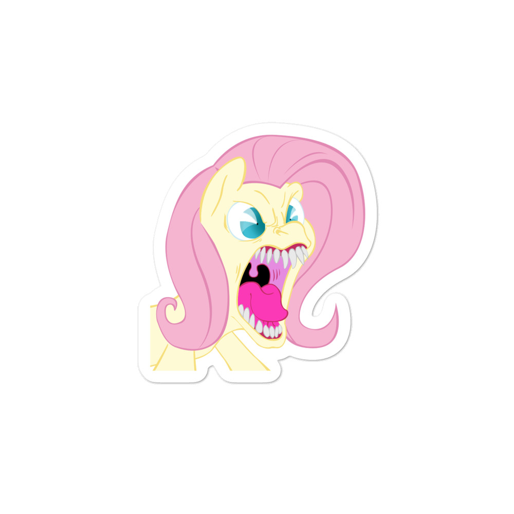 My Little Pony Creepy Scary Halloween Vinyl Sticker Decal