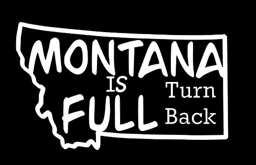 Montana Is Full Vinyl Sticker Decal for Vehicles | Montana Stickers for Cars