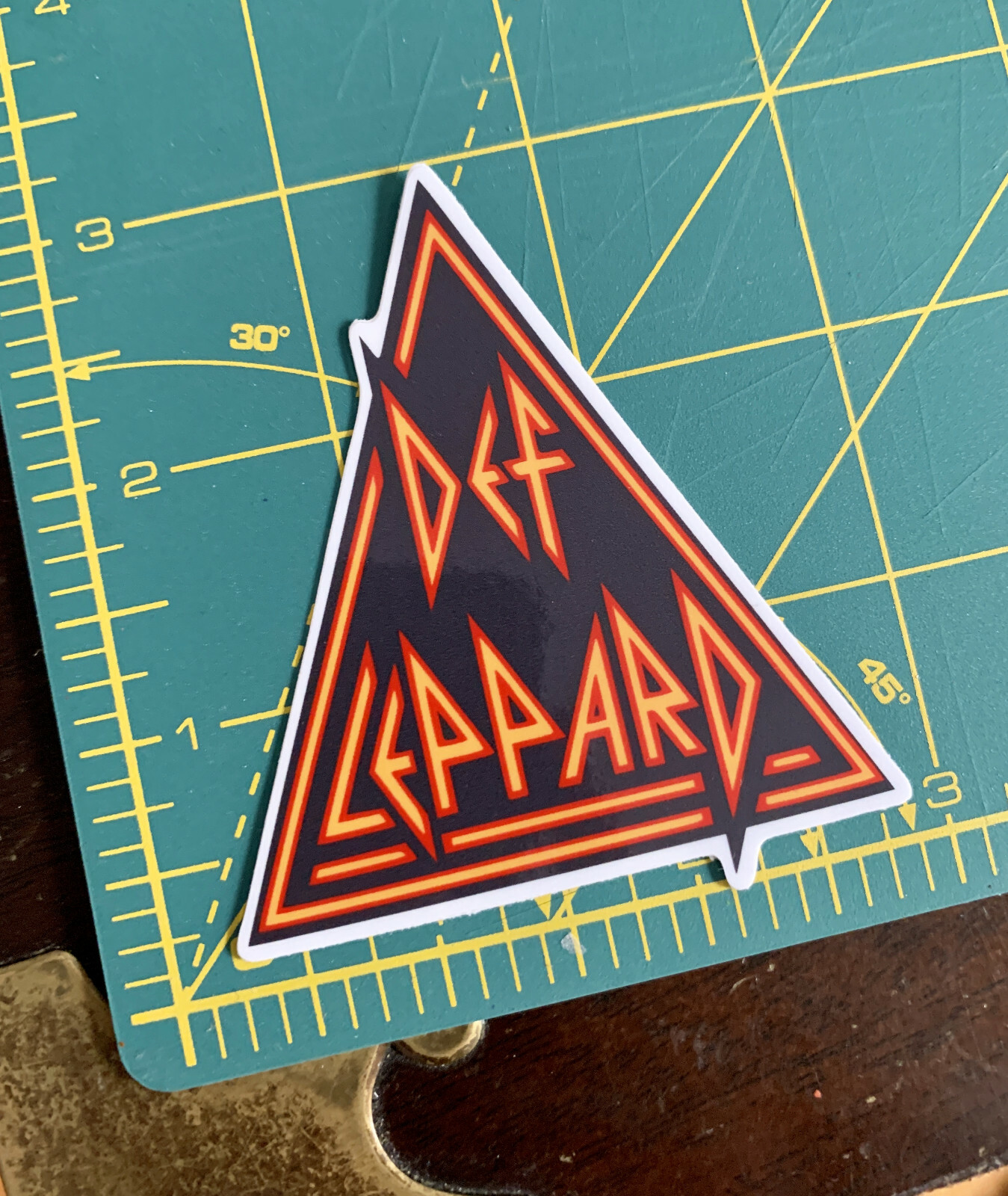 Def Leppard 3" Premium Quality Vinyl Decal Sticker Heavy Metal Rock Joe Elliott