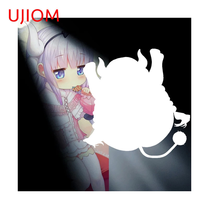 UJIOM Kanna Kamui Anime Girl Wall Sticker Attractive Vinyl Decal Venner Decor