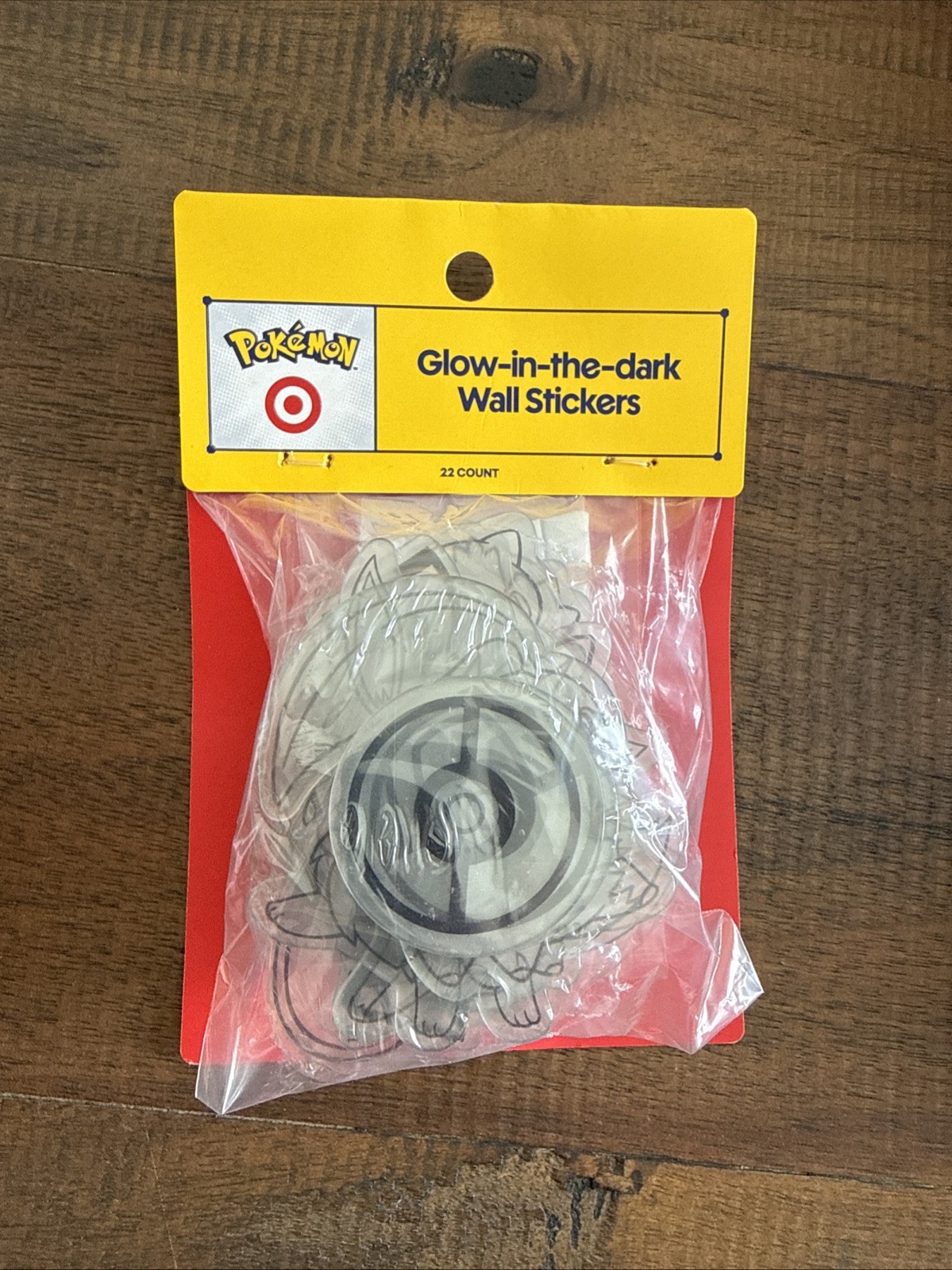 Target X Pokemon Glow-In-The-Dark Wall Stickers