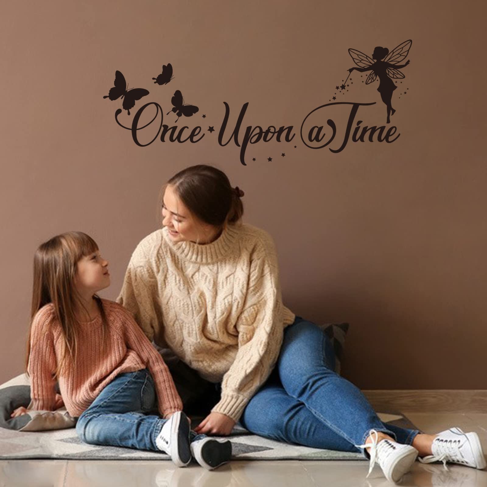 Fairy Tales Wall Sticker Once Upon a Time Wall Decals Peel and Stick Vinyl Ar…