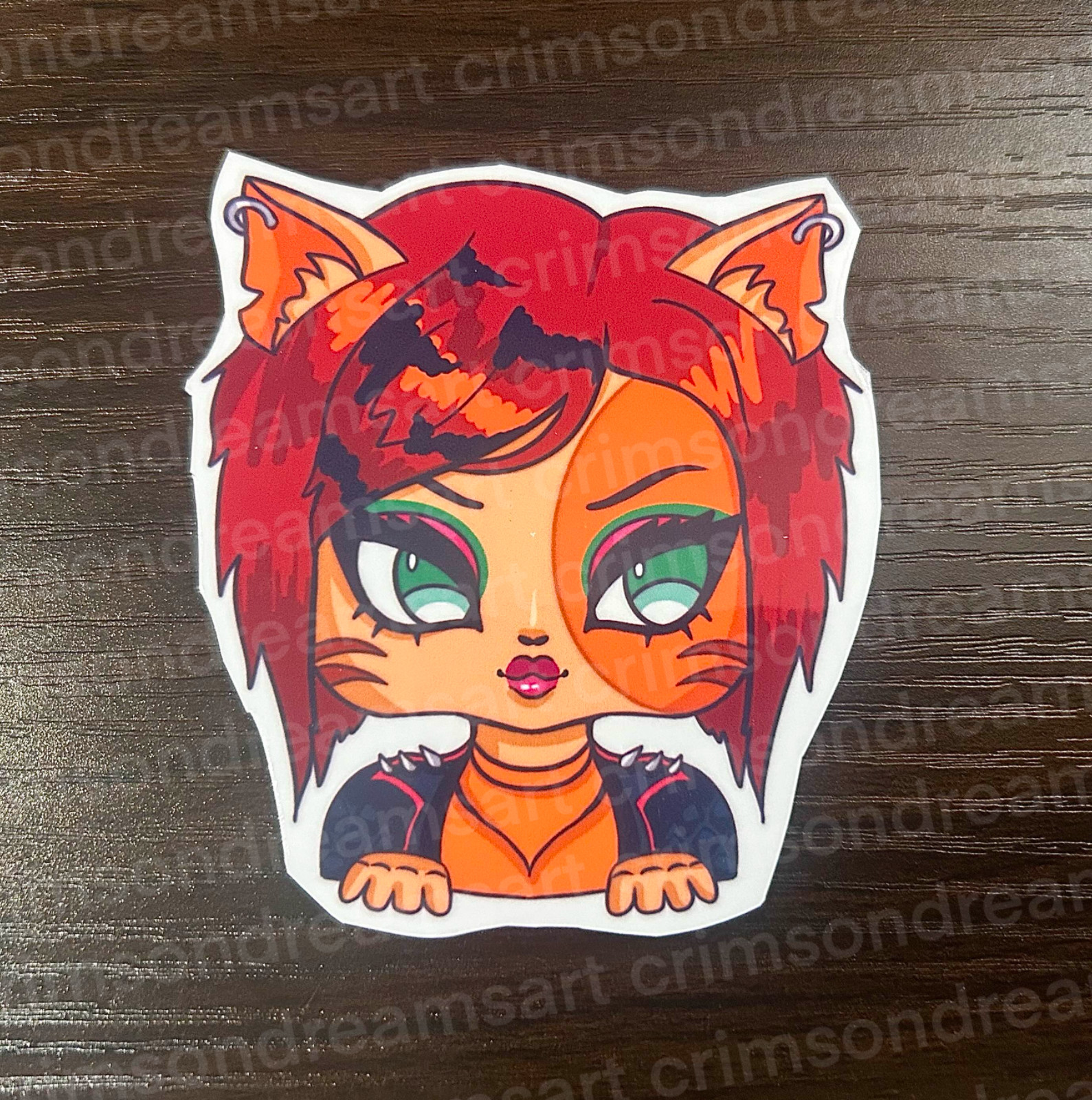 Toralei Stripe Character Sticker Monster High – Homemade, hand cut, and original