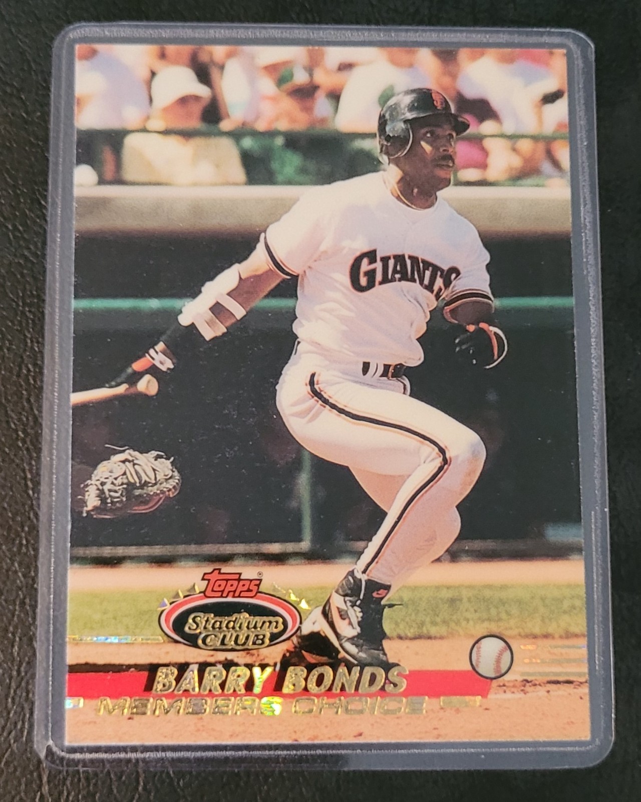 BARRY BONDS Baseball Card HOF Fridge/Locker/Cabinet Laminated Magnet