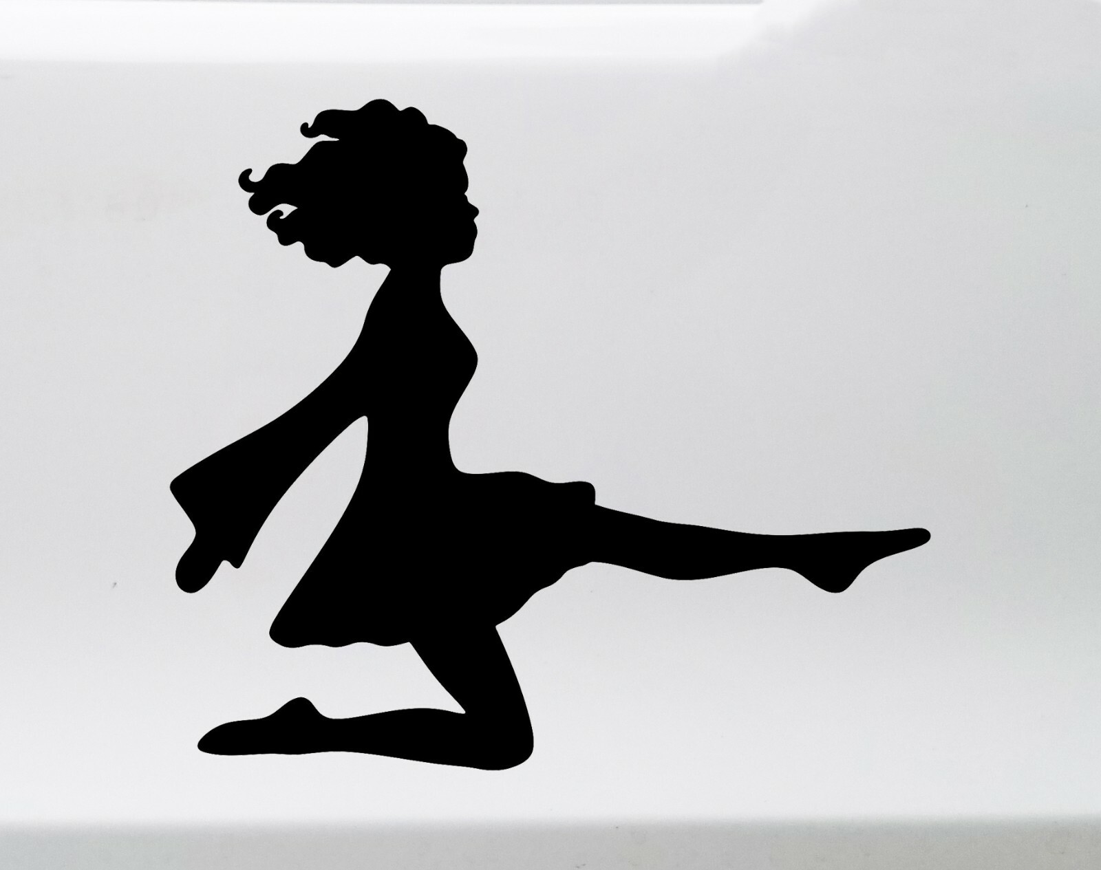Irish Dancing Girl V2 Vinyl Decal – Woman Step Dancer Ireland Dance – Sticker