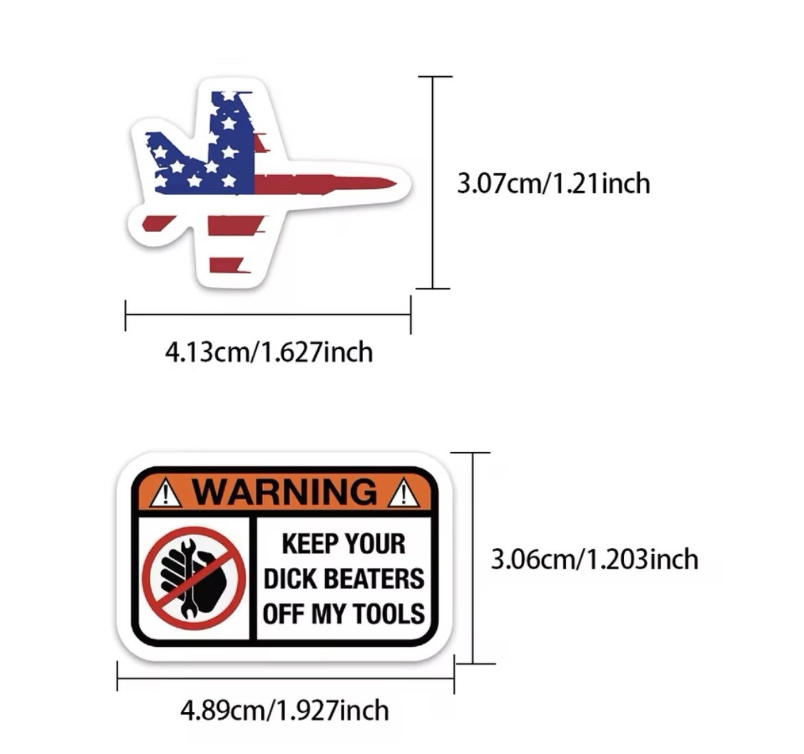 Hard Hat Trades Style MINI Stickers 98pk Adult Humor Funny Trades FREE SHIPPING