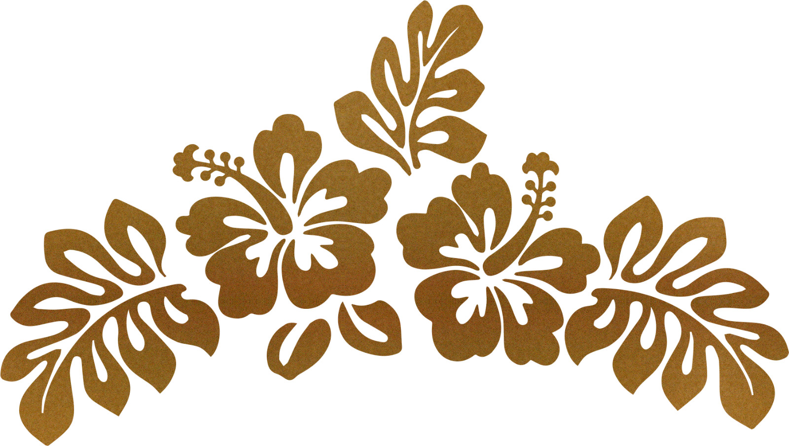 Hibiscus Vinyl Decal/Sticker Car SUV Bumper Window Tablet Laptop Flat Surface