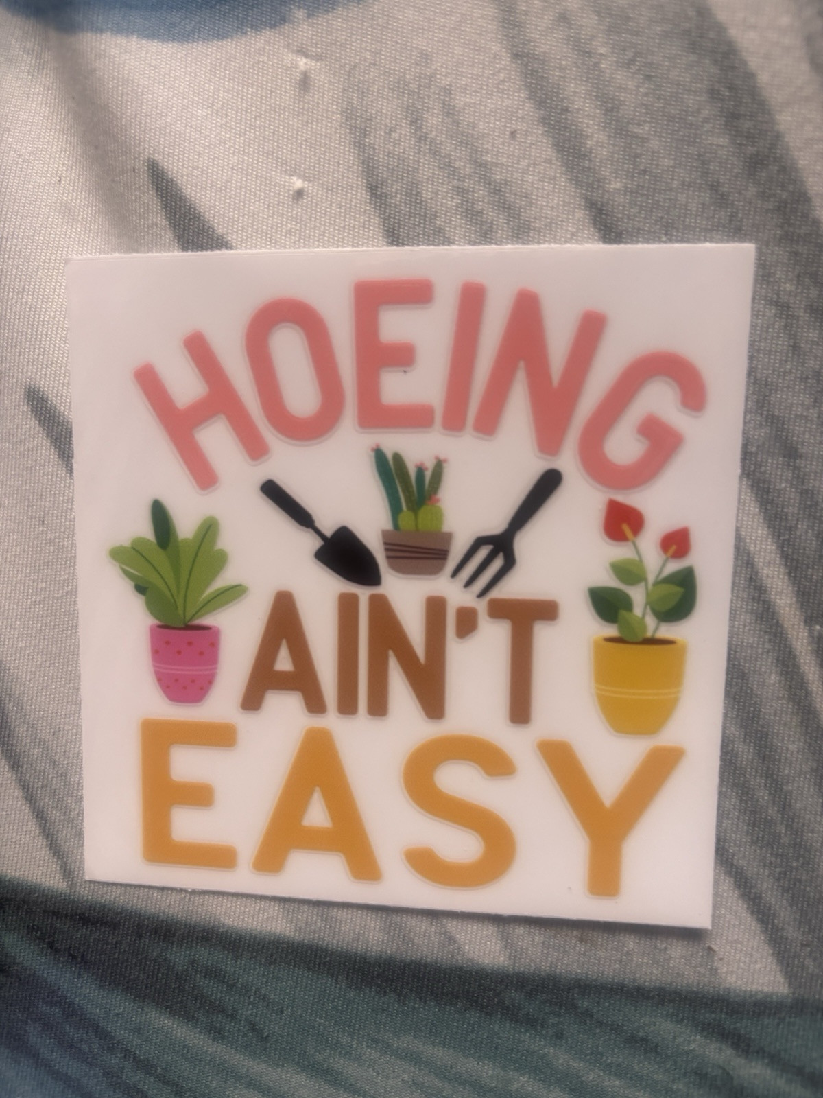 Plant Decal 3.5inch . Durable In Any Weather