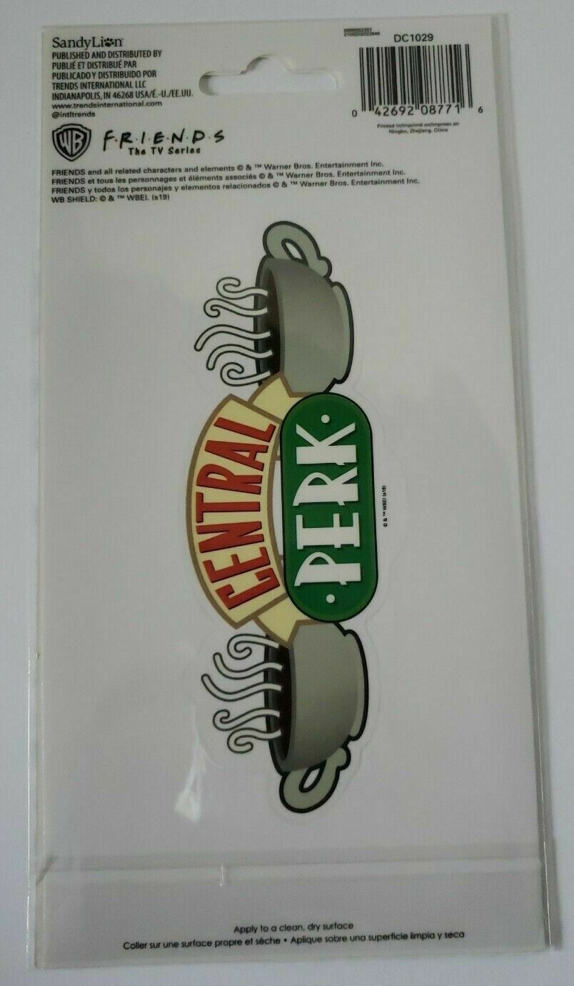 Sandy Lion FRIENDS TV SERIES Central Perk Phone/Gadget Decal *NEW*