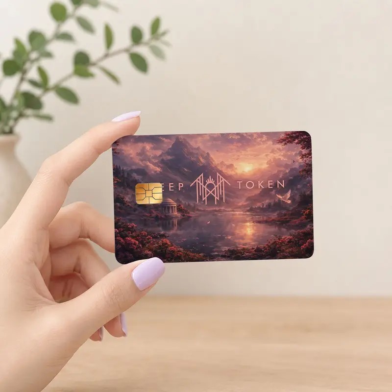 Sleep Token Inspired Card Skin, Premium Vinyl Sticker for Debit Credit Card Gift
