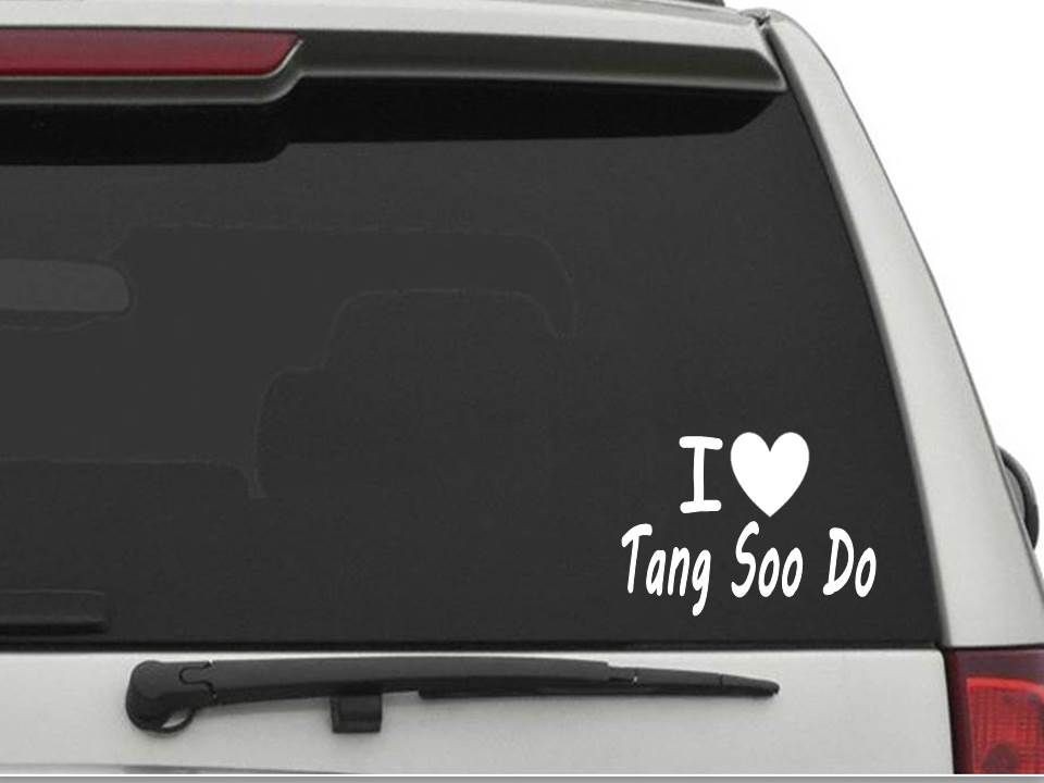 I LOVE TANTOJUTSU Sticker Decal FREE SHIPPING Car Truck HEART CW2108