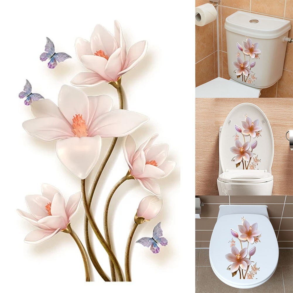 Vibrant and Stylish Wall Decor featuring 3D Floral Patterns Easy to Apply