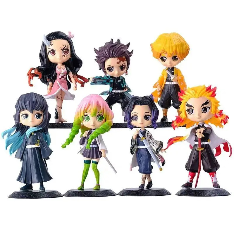 Kochou Shinobu Action Figure – Demon Slayer Kimetsu No Yaiba Anime Girl Statue