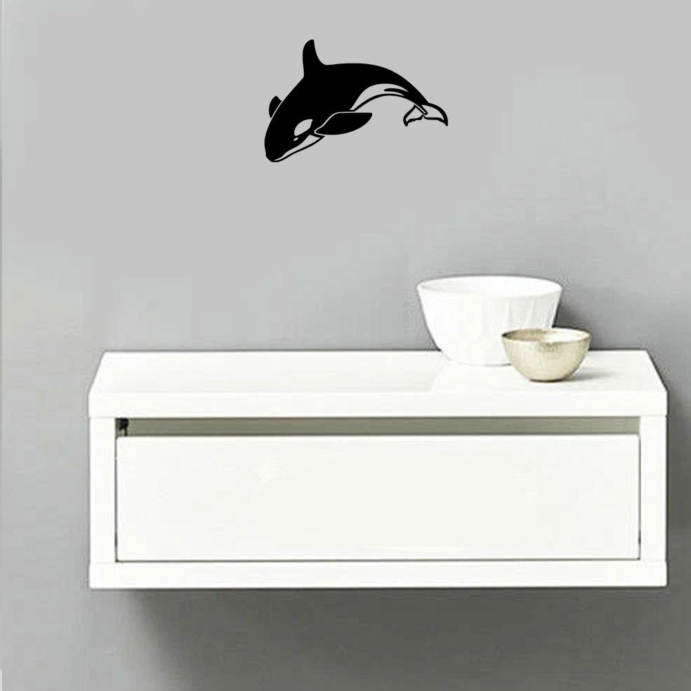 4" X 6" Killer Whale Vinyl Decal Sticker for Cup Home Window Wall Door Laptop