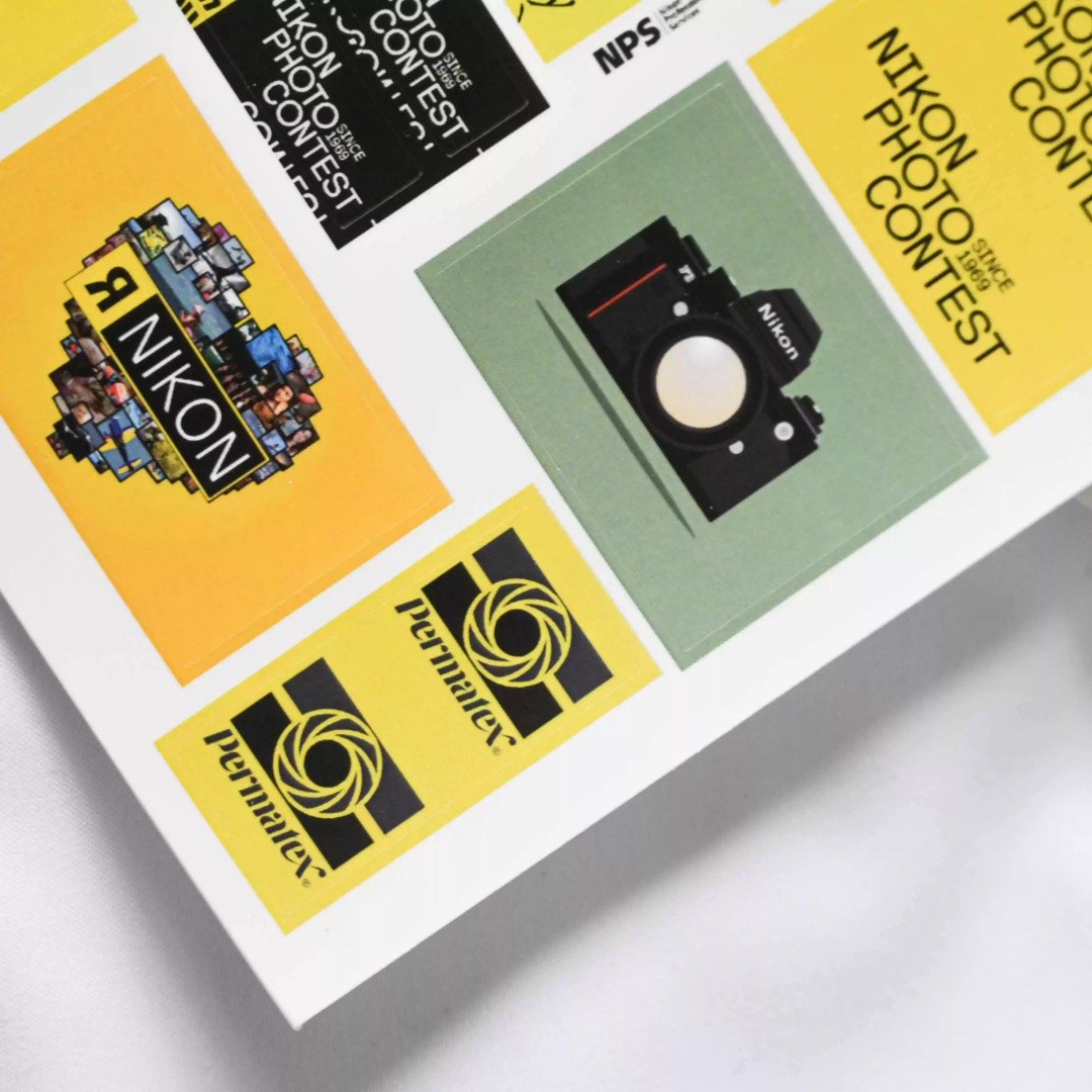 For Nikon Camera Sticker Lens Hood Decorative Sticker label