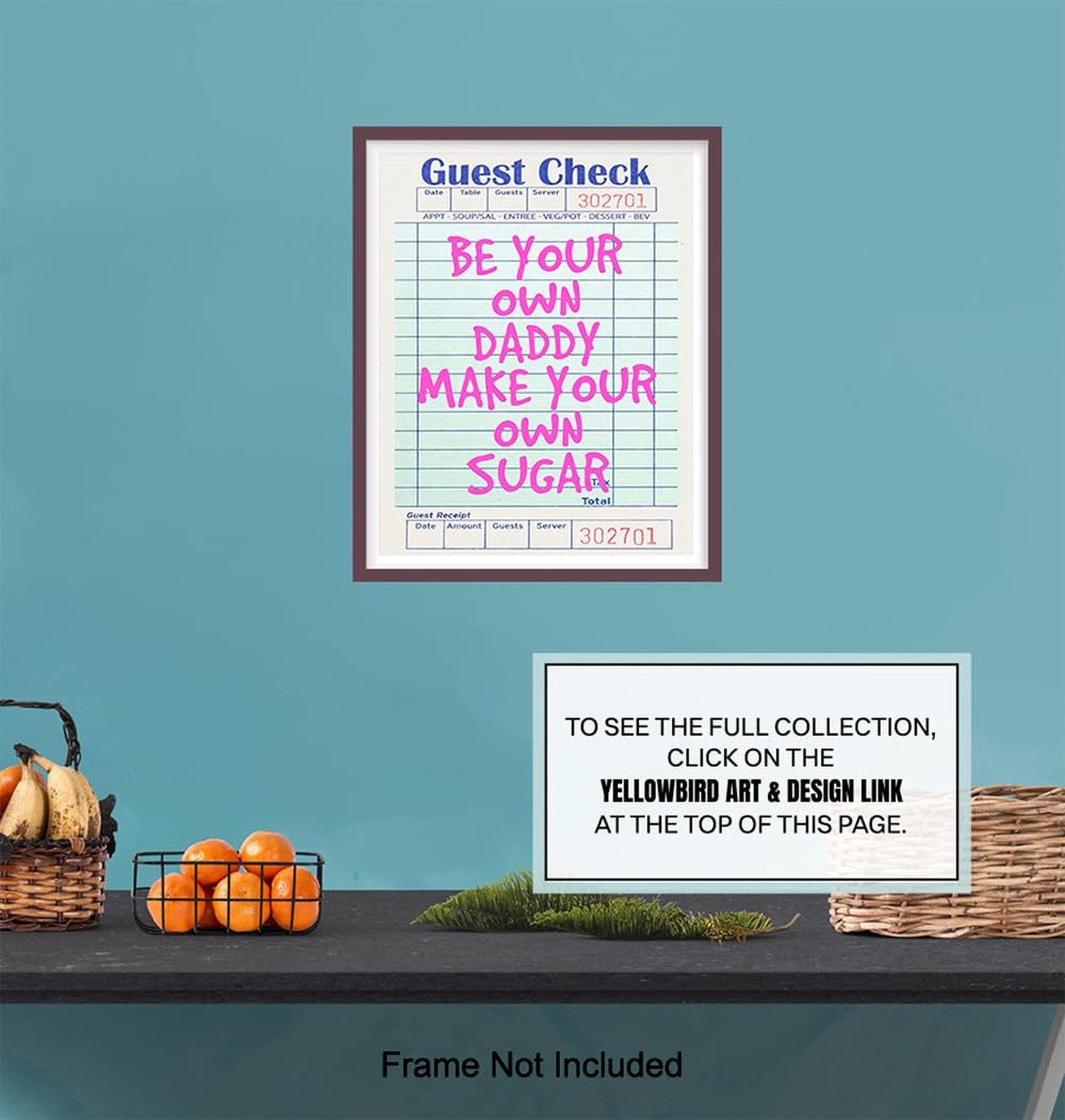funny Quotes Wall Decor – Home Office Bedroom Decor for Women – Preppy Trendy…