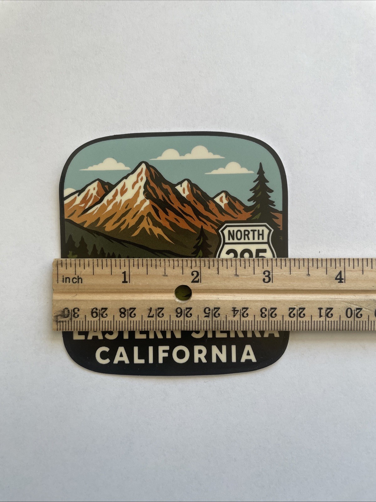 Highway 395 Eastern Sierra Nevada Mountains California Sticker