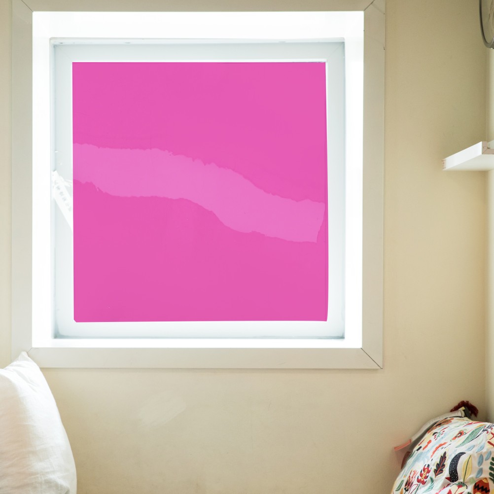 1 Roll Window Film: 3 m/118" Static Cling Window Stained Glass Film – Colored