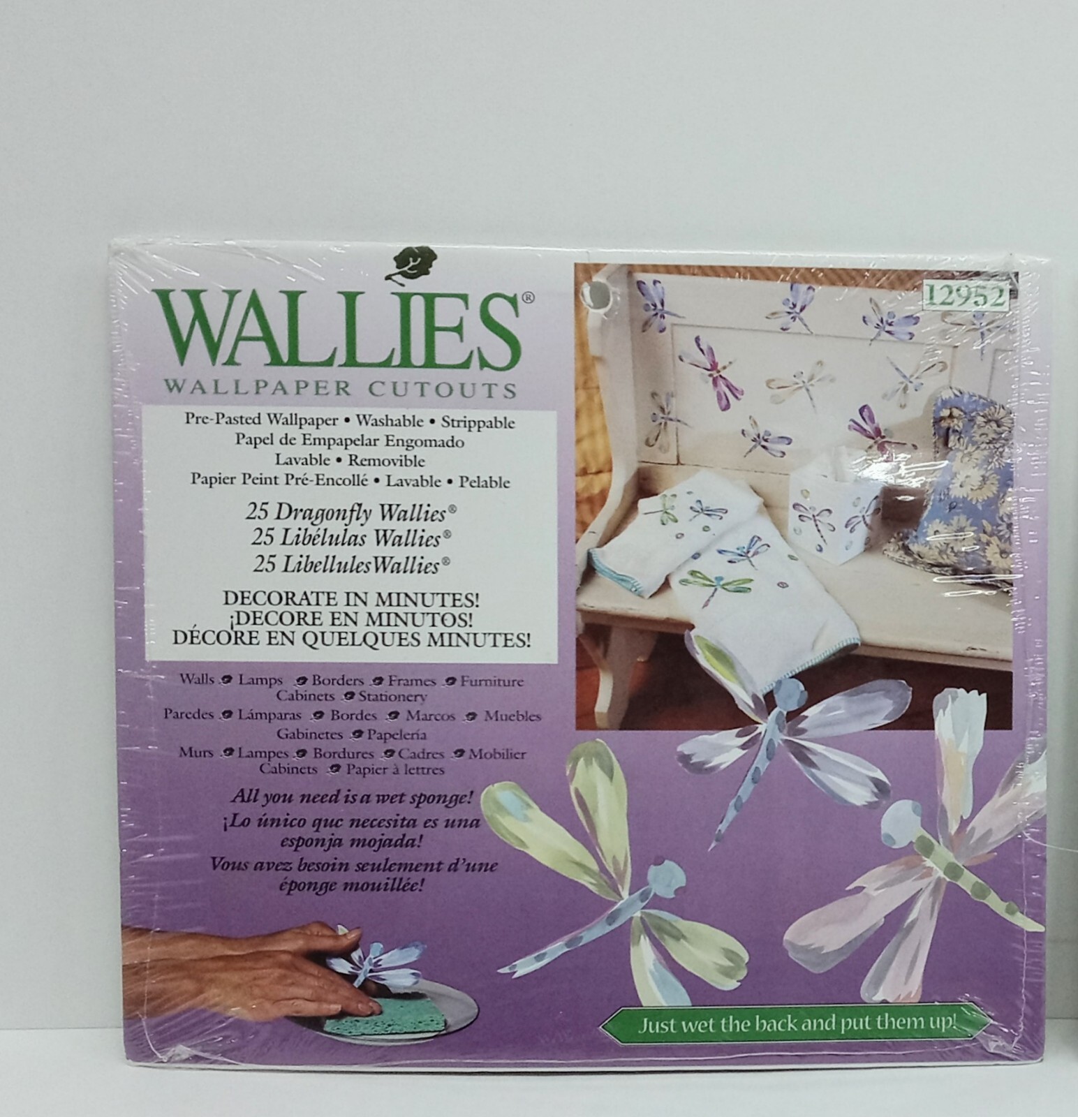 Wallies Dragonfly Wallpaper Cutouts 25 Count NWOT- 1 Pack Available