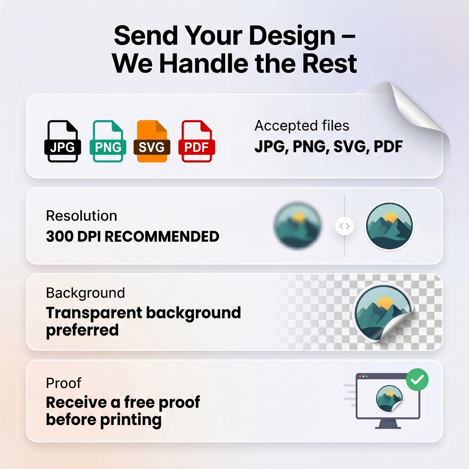 Custom Vinyl Decal | ANY IMAGE | Waterproof & Fade-resistant | Any Size