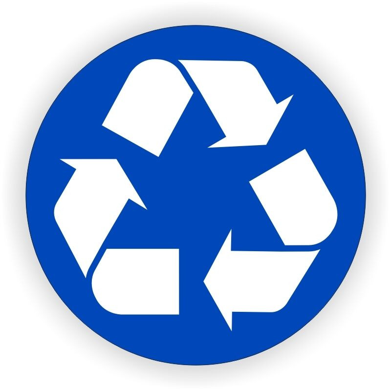 Recycle Logo Sticker Decal