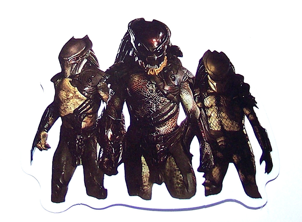 Predator – Alien Hunter Cut Sticker Decal Movie Action Sci-Fi Horror Film