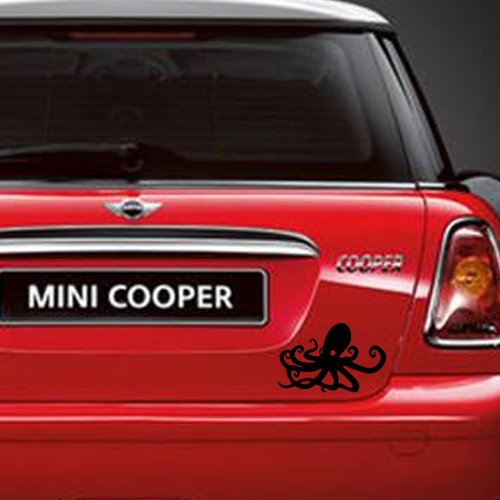 Octopus Vinyl Decal Sticker for Macbook Laptop Car Window Bumper Home Wall Door
