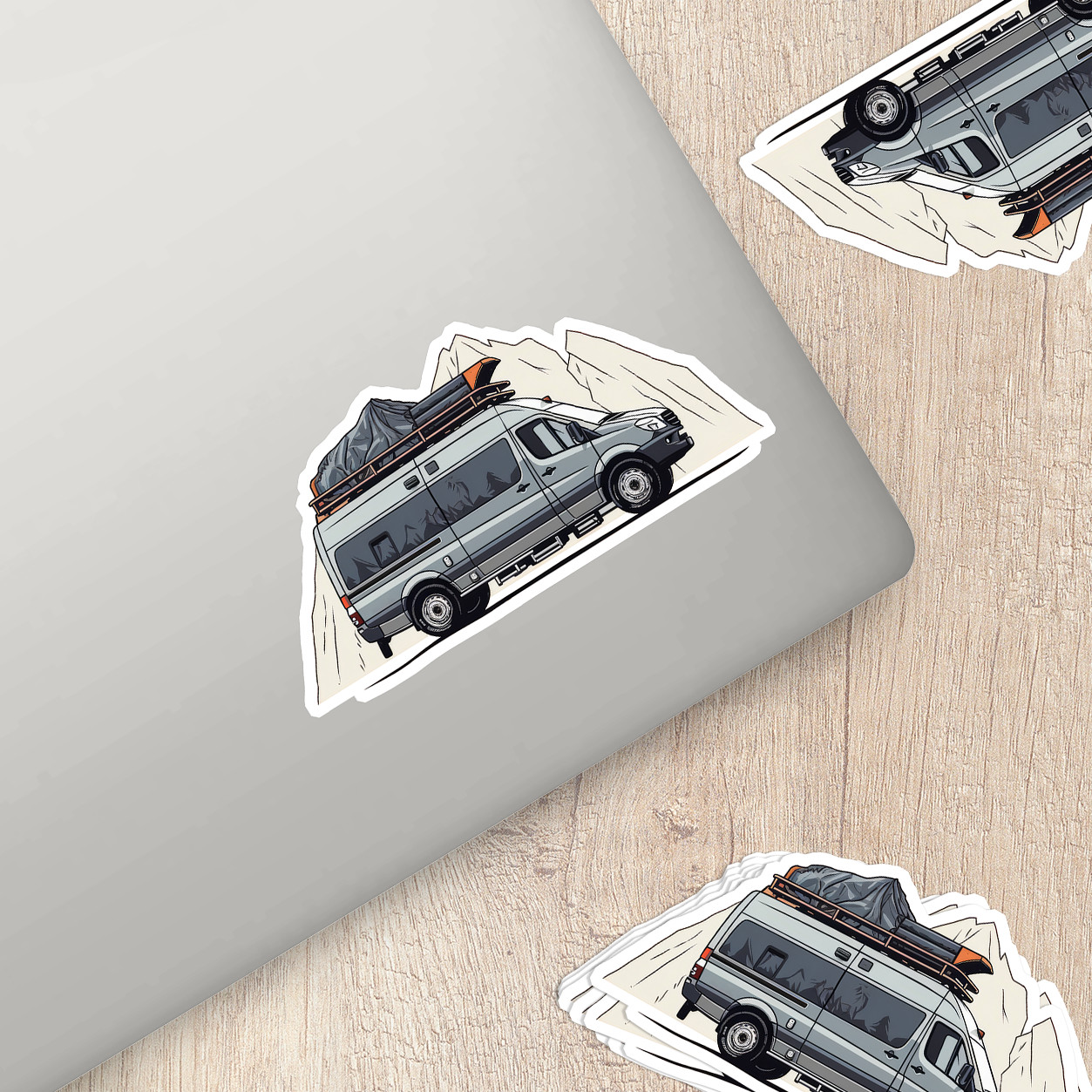 Van Life Vinyl Sticker – Celebrate the Freedom of the Road