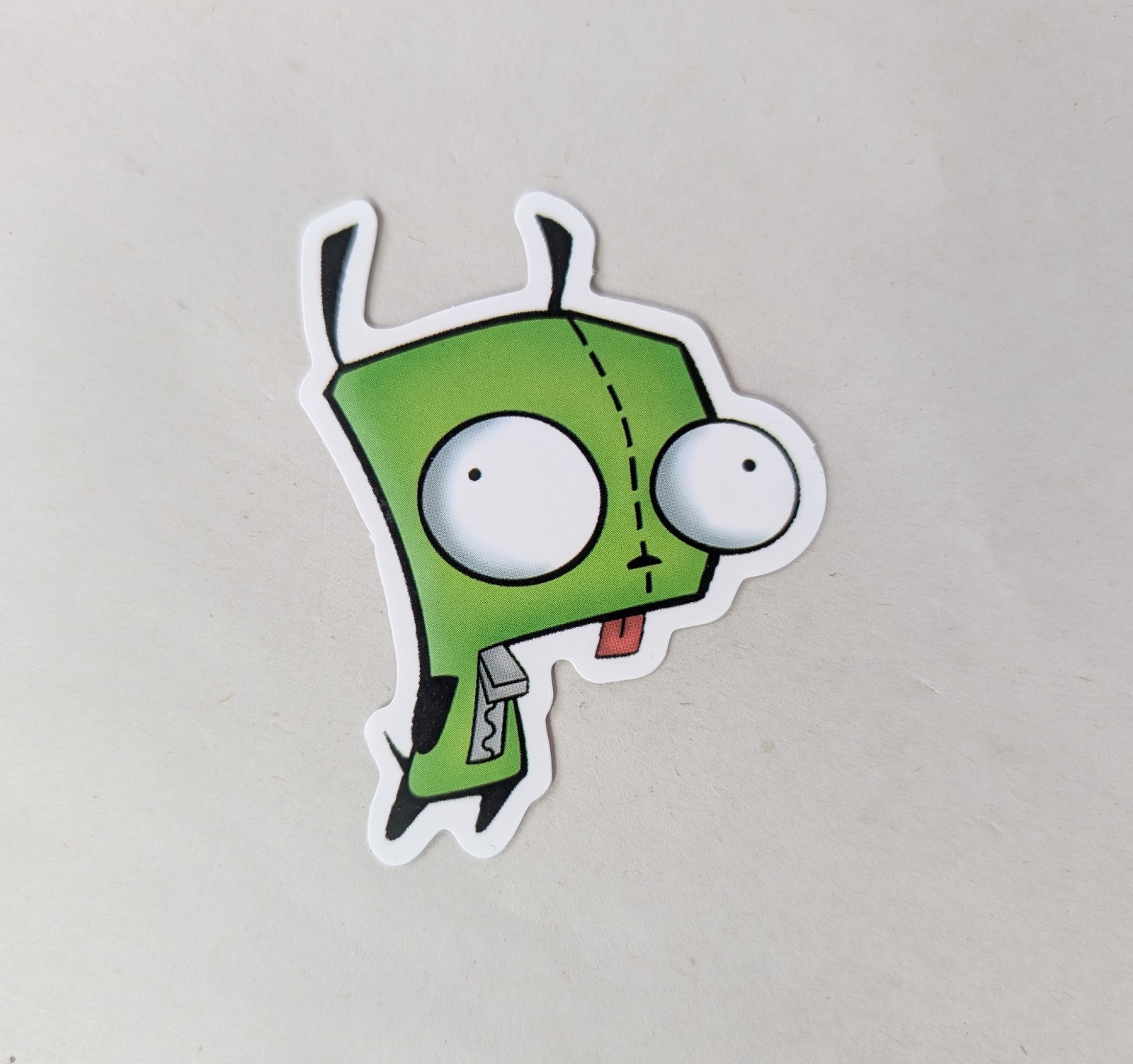 Set Of 10 Stickers Invader Zim & Gir In Dog Costume Alien Animation TV Show