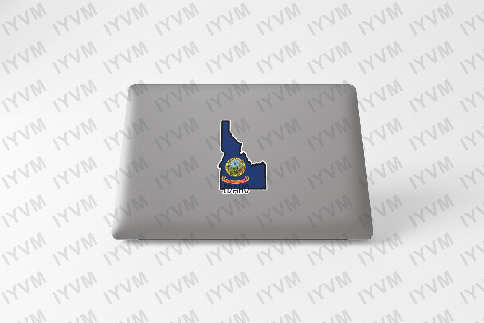 State of Idaho Flag Map Sticker Decal USA Idaho State